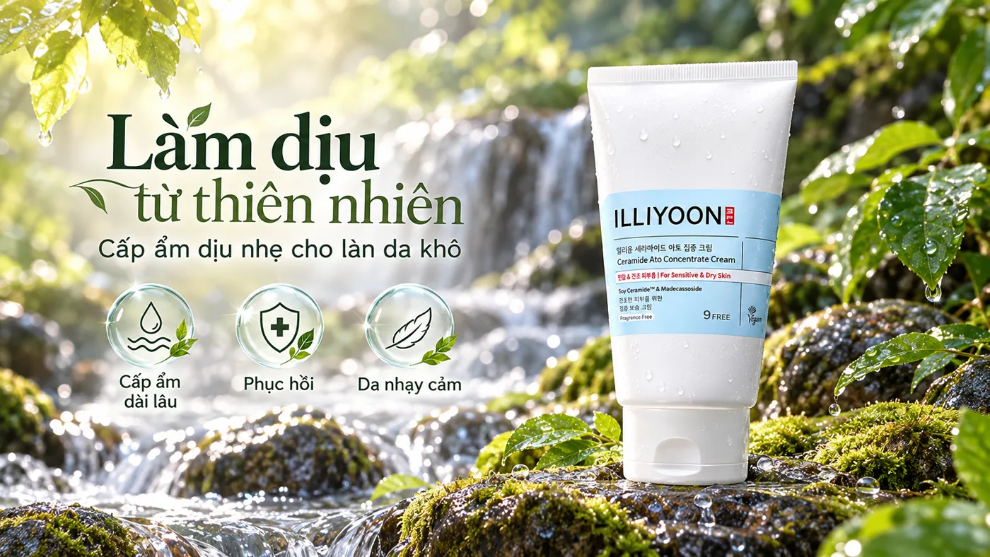 undefined - Trải nghiệm làm dịu và cấp ẩm (Illiyoon)