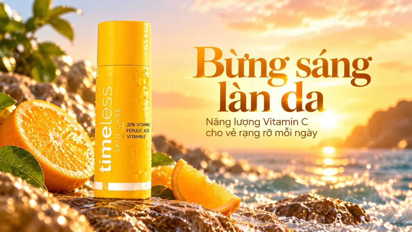 undefined - Trải nghiệm làm dịu và cấp ẩm (Timeless Skin Care)