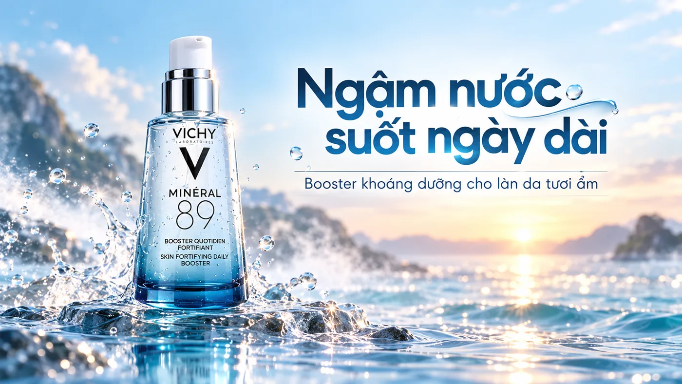 undefined - Trải nghiệm làm dịu và cấp ẩm (Vichy)